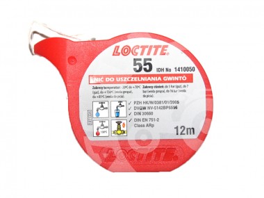 Nić do uszczelniania gwintów Loctite 55 - 12 m