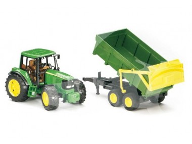 Zabawka 02058 John Deere 6920 z przyczepką