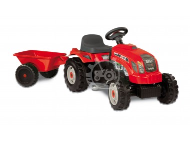 Zabawka 033335 Traktor z przyczepą na pedały